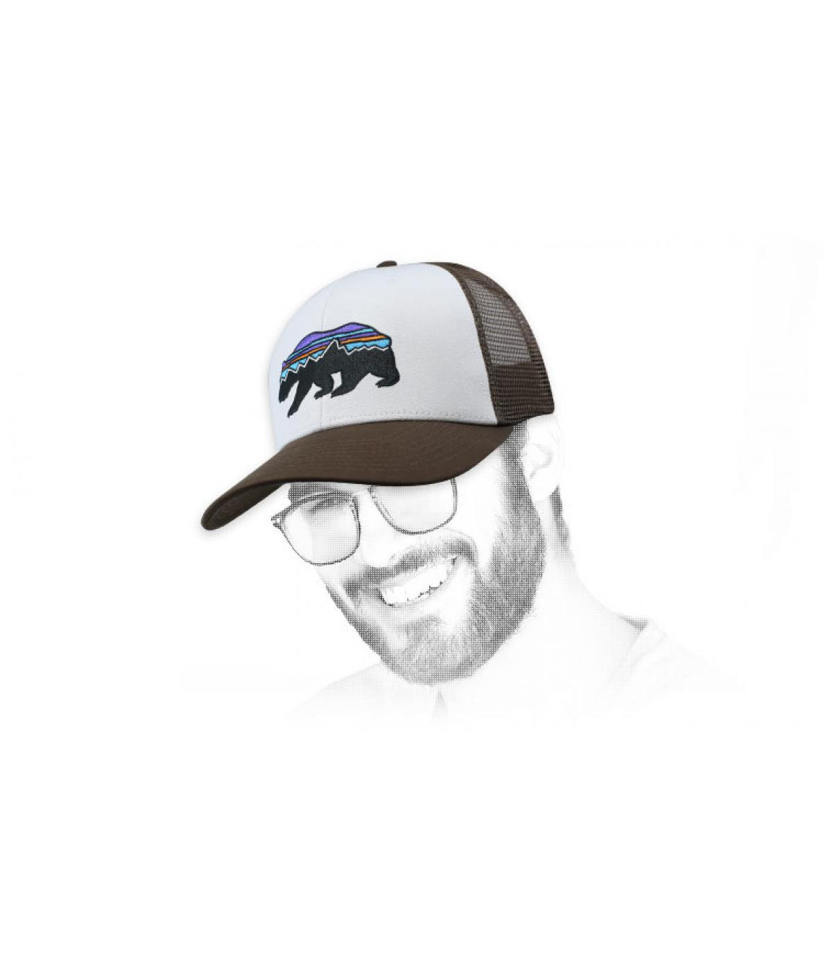Trucker braun Patagonia Bär Fitz Roy bear Trucker bristle brown Trucker braun Patagonia Bär Fitz Roy bear Trucker bristle brown
